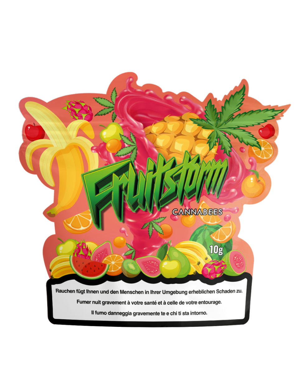 Cannabees - Fruitstorm - Indoor CBD Minibuds - 18g