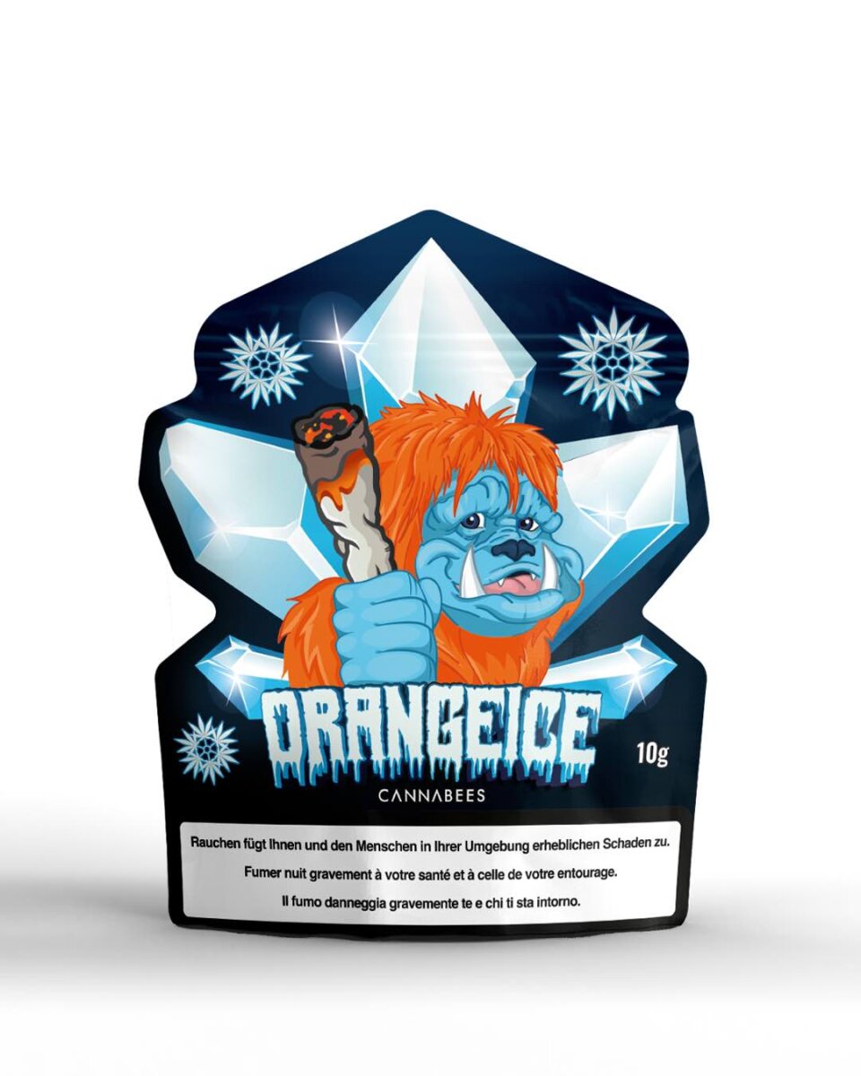 Cannabees - Orangeice - Indoor CBD Minibuds - 18g