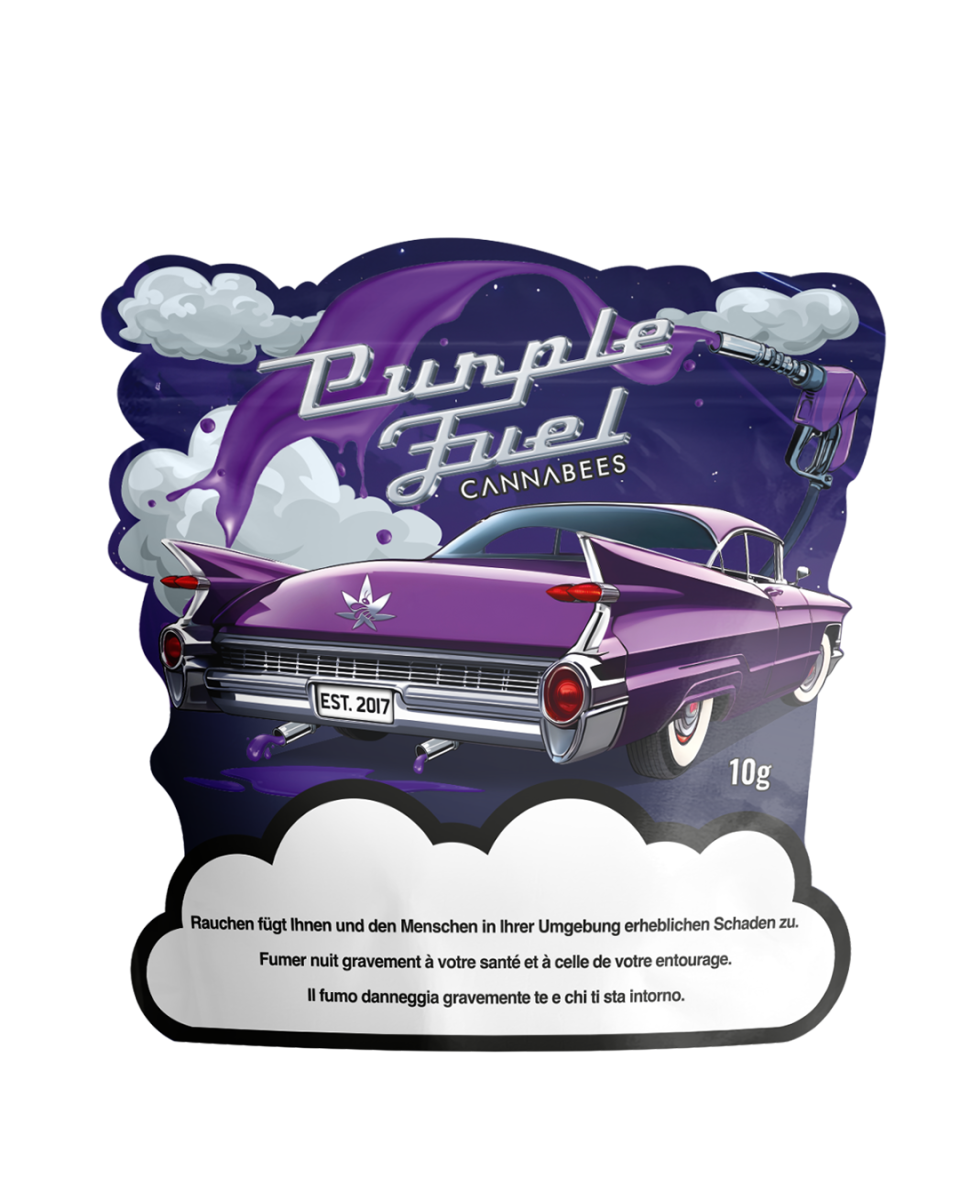 Cannabees - Purple Fuel - Indoor CBD Minibuds - 18g