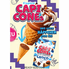 Capico Capi Cones Choco & Vanille 70g