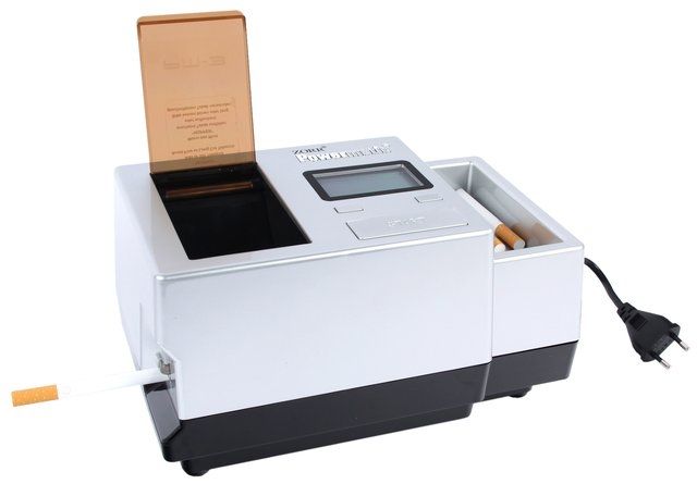 Powermatic 3+ Stopfmaschine, silber