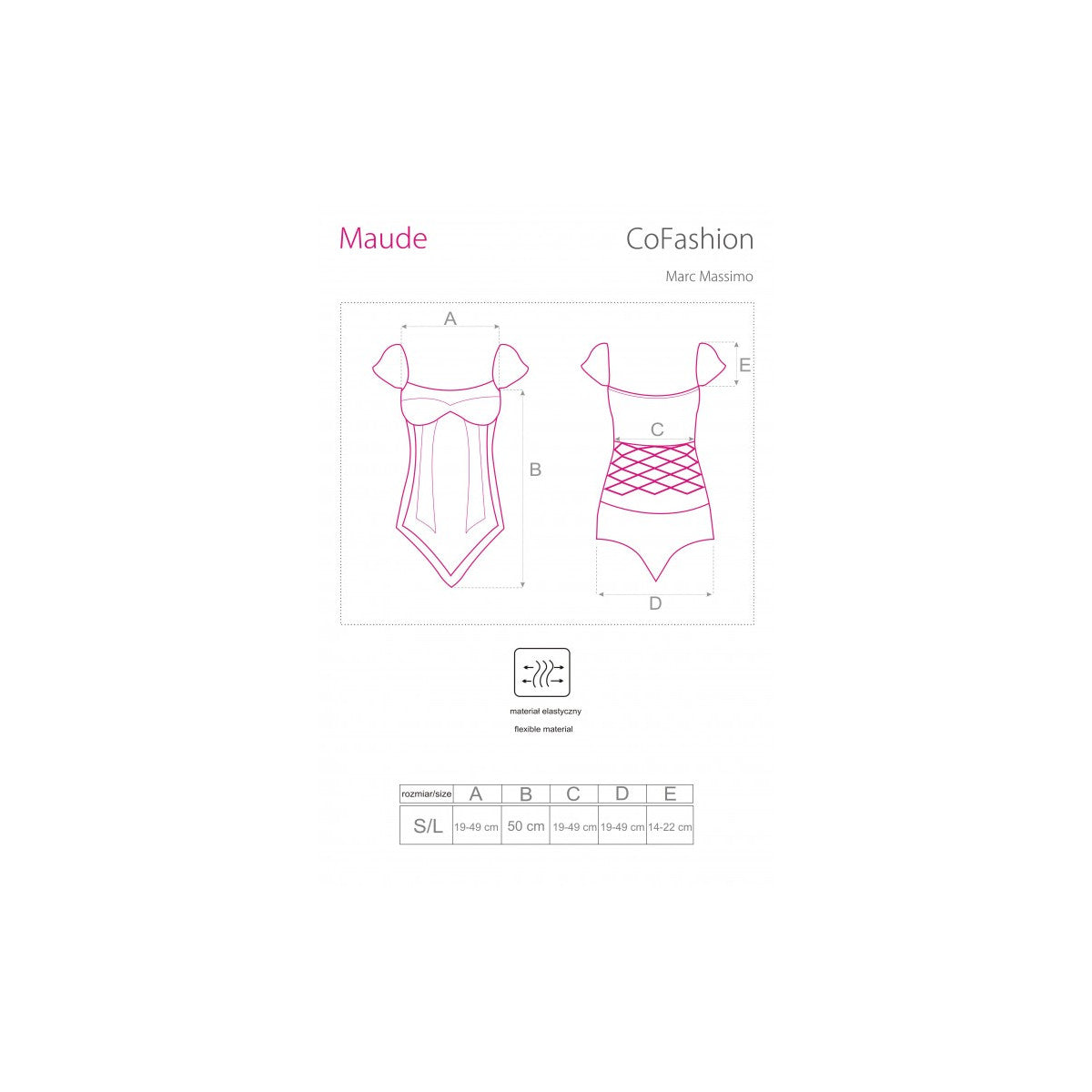 CF Maude body schwarz