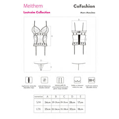 CF Meithem Strapscorsage schwarz