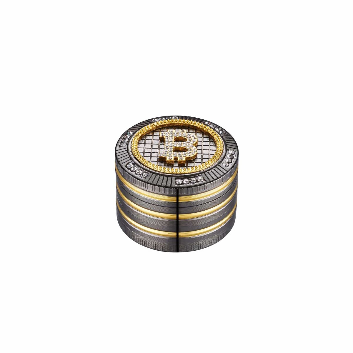 Champ High - Grinder Bling Bling Bitcoin - 50mm - 4 Layers