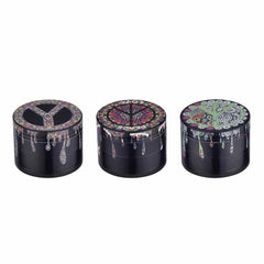 Champ High - Grinder Dripping Peace&Love Paint - 50mm - 4 Layers - Display - 9 Stück