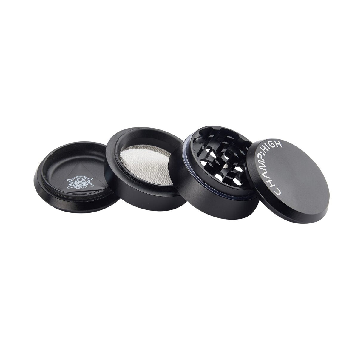 Champ High - Grinder Matt Black - 60mm - 4 Layers