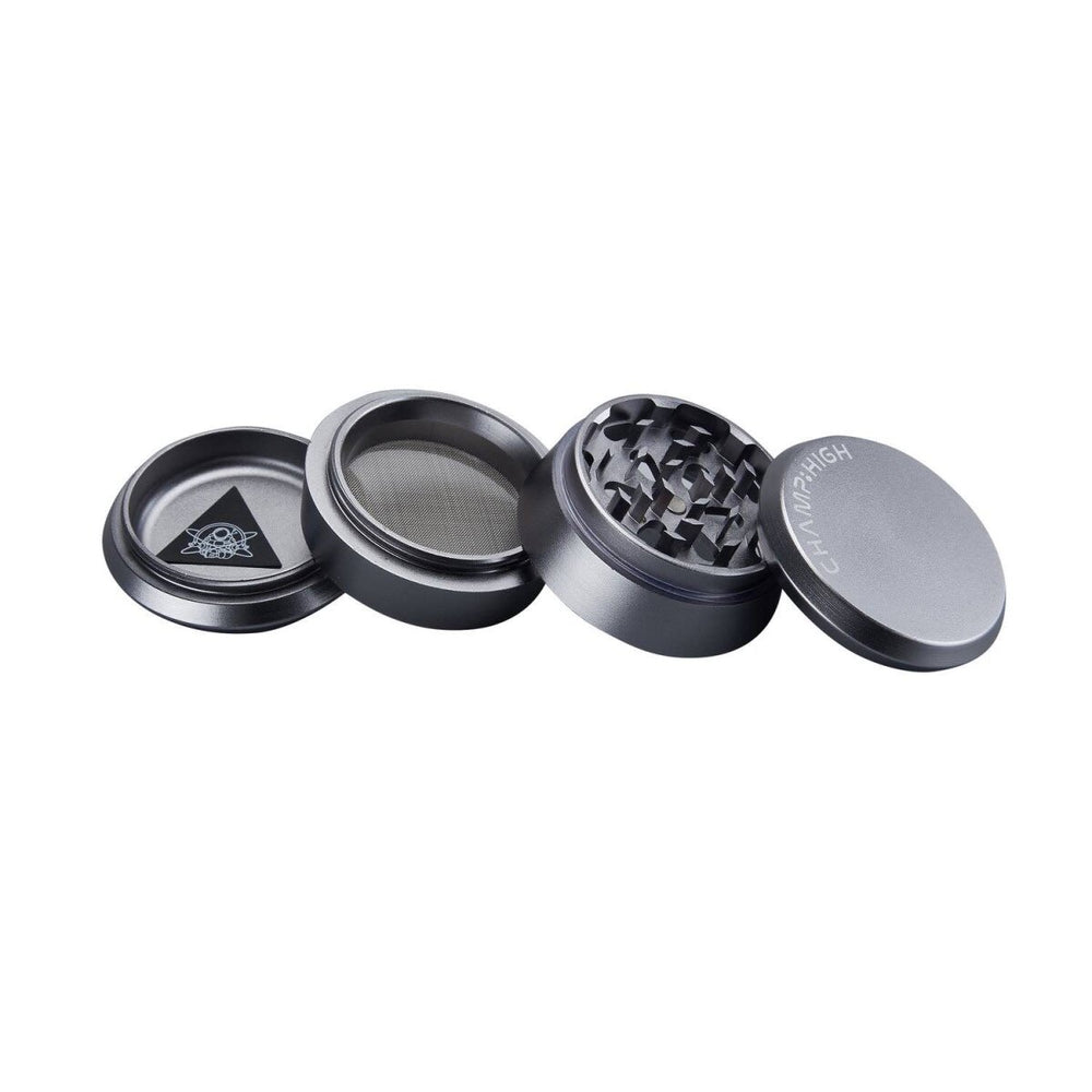 Champ High - Grinder Matt Silver - 60mm - 4 Layers