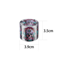 Champ High - Grinder Mini Skull - 40mm - 4 Layers - Display - 12 Stück