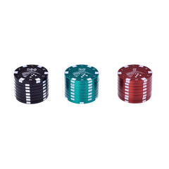 Champ High - Grinder Poker Chips - 42mm - 3 Layers - Display - 12 Stück