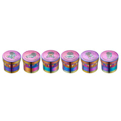 Champ High - Grinder Rainbow Highman - 43mm - 4 Layers - Display - 12 Stück