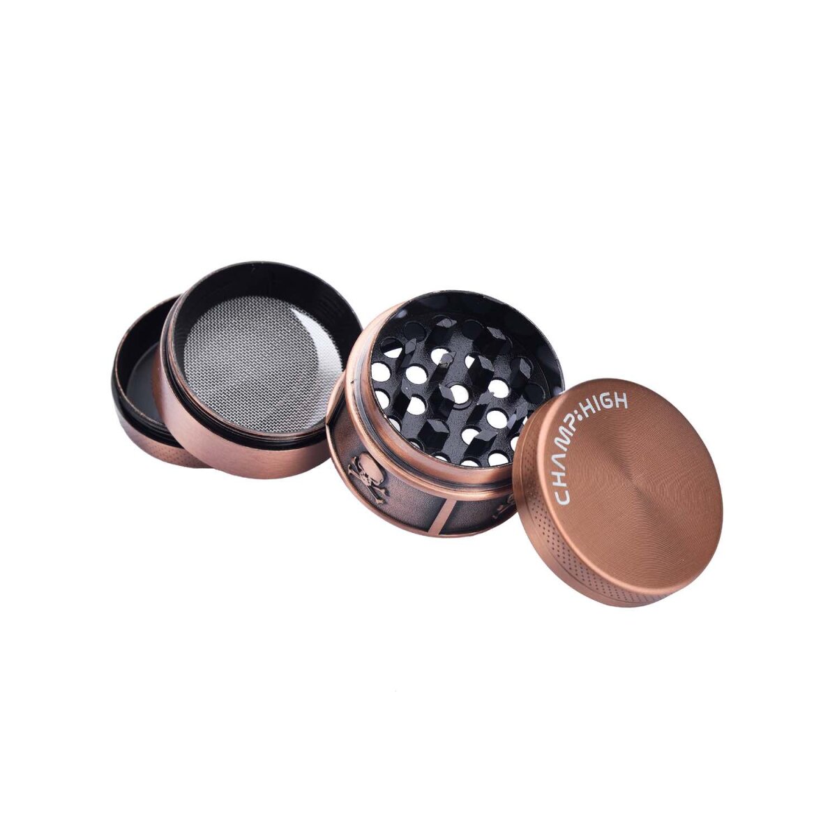 Champ High - Grinder Skull - 40mm - 4 Layers - Display - 12 Stück