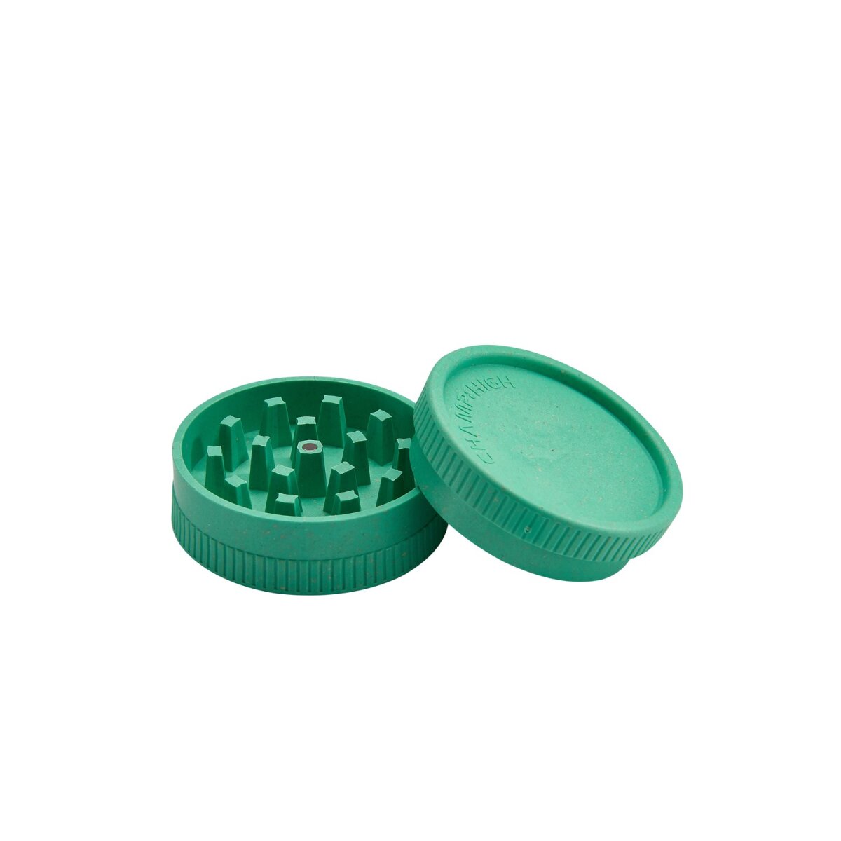 Champ High - Hemp Plastic Grinder - 55mm - 2 Layers - Display - 24 Stück