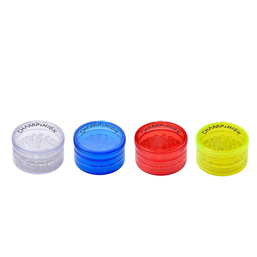 Champ High - Plastic Grinder - 60mm - 4 Layers - Display - 24 Stück
