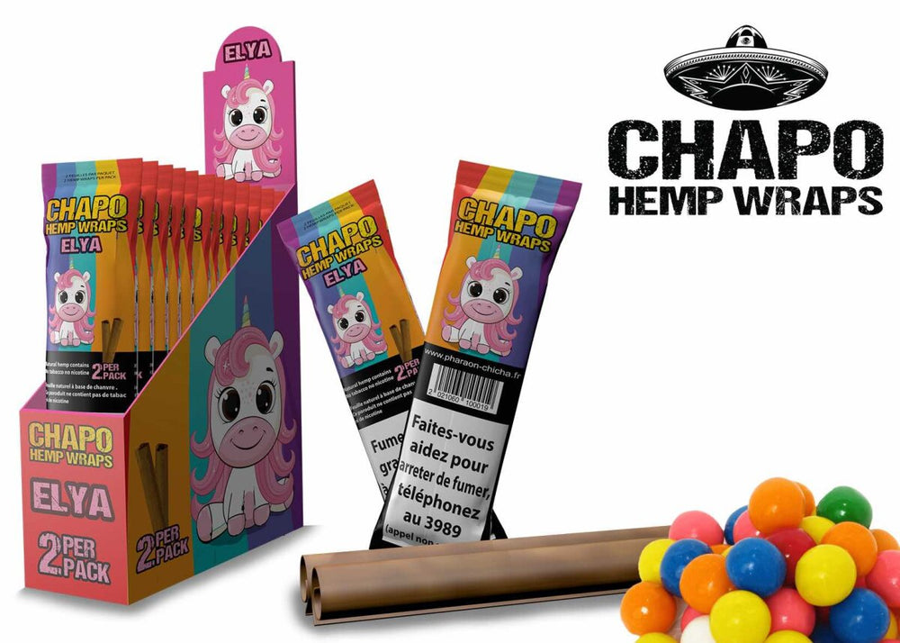 Chapo - Hemp Wraps - Elya - Box - 2 Stück