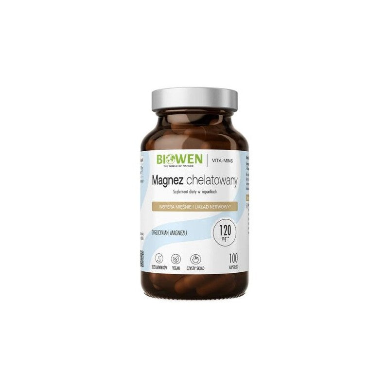 Chelated Magnesium 850mg - 100caps