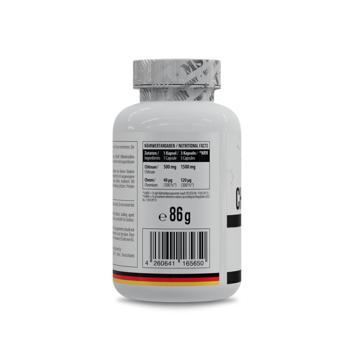 Chitosan mit Chrom 120 Kapseln