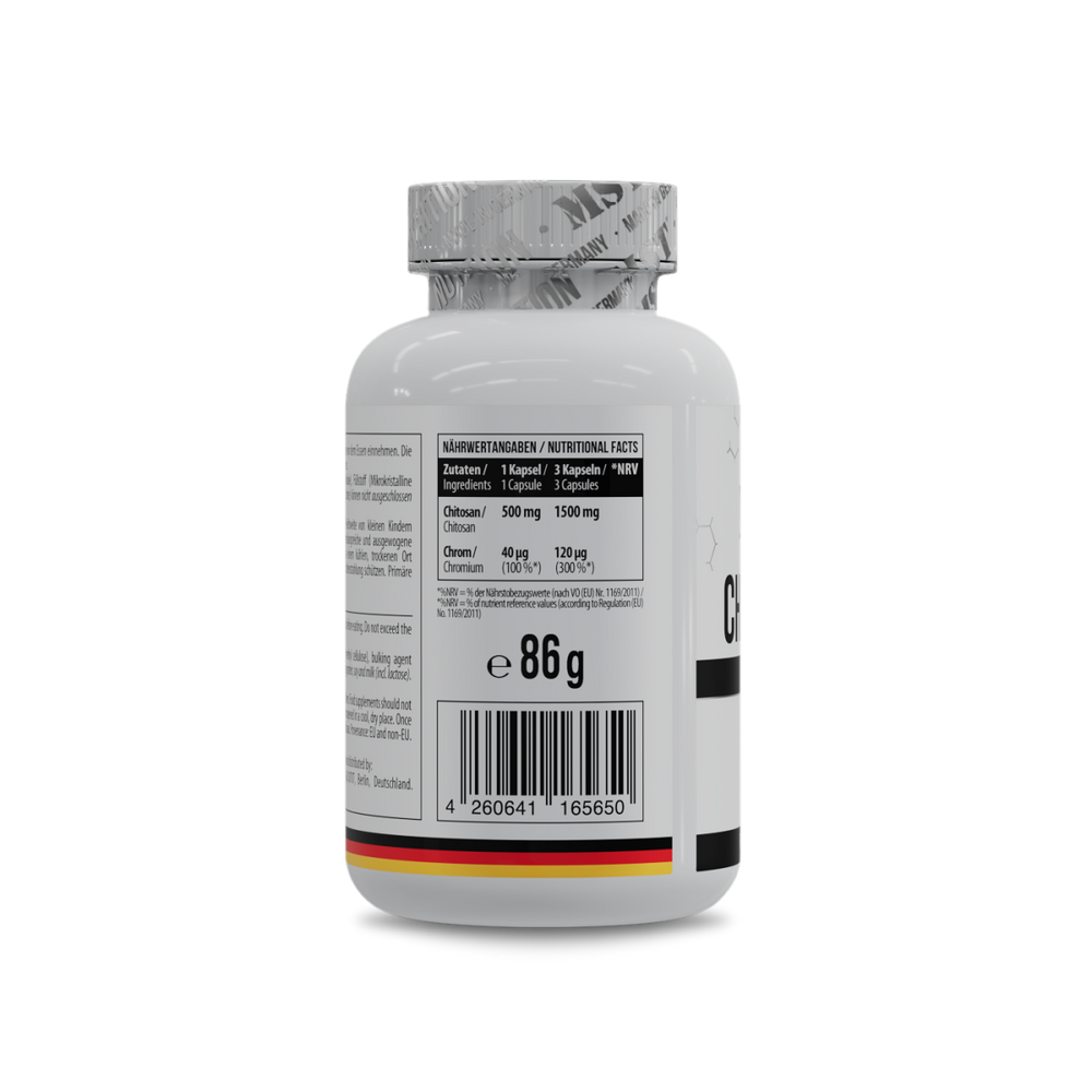 Chitosan mit Chrom 120 Kapseln