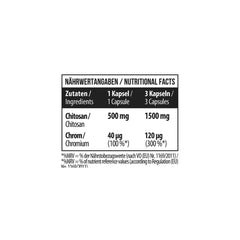 Chitosan mit Chrom 240 Kapseln