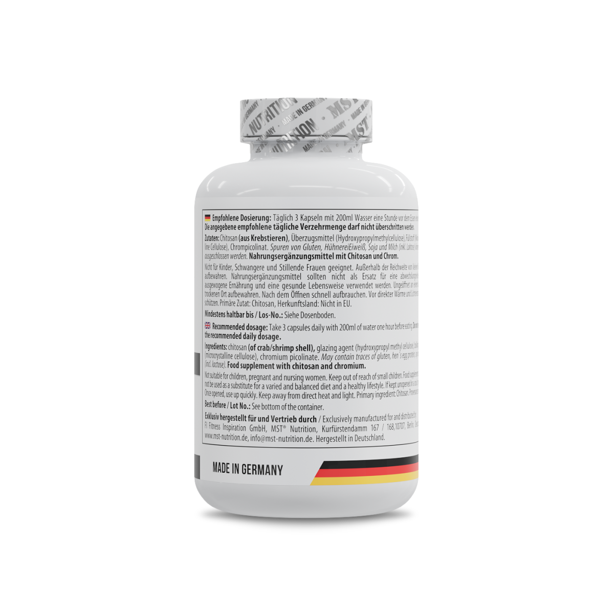 Chitosan mit Chrom 240 Kapseln