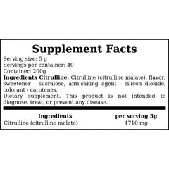 Citrulline - 200g - Orange Ice Splash x12