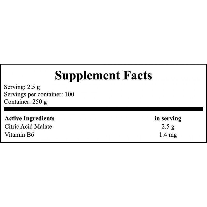 Citrulline Malate - 250g (jabłczan cytruliny) x9
