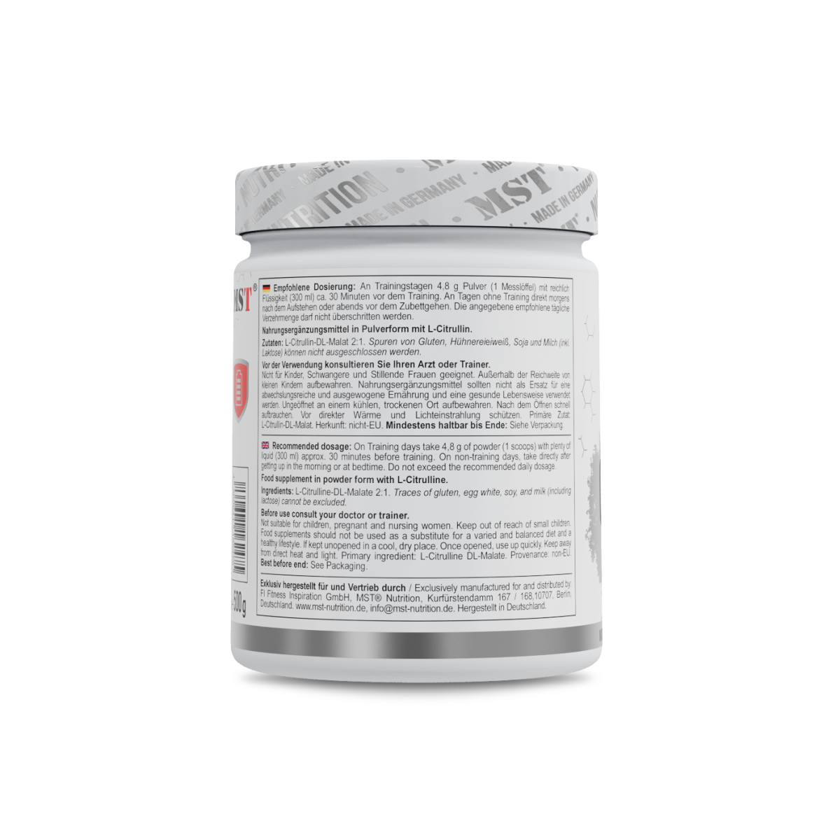 Citrulline RAW 500g Unflavored