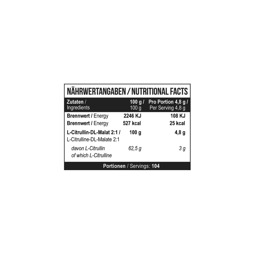 Citrulline RAW 500g Unflavored