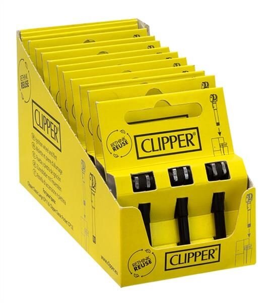 Clipper - Feuersteine 3er Set - Display - 12 Stück