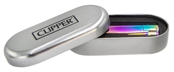 Clipper - Jetflame - Metal - ICY - Rainbow - Display - 12 Stück