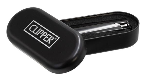 Clipper - Jetflame - Metal - Matt - Black - Display - 12 Stück