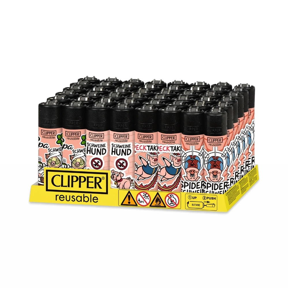 Clipper mit Design - Schweinerei