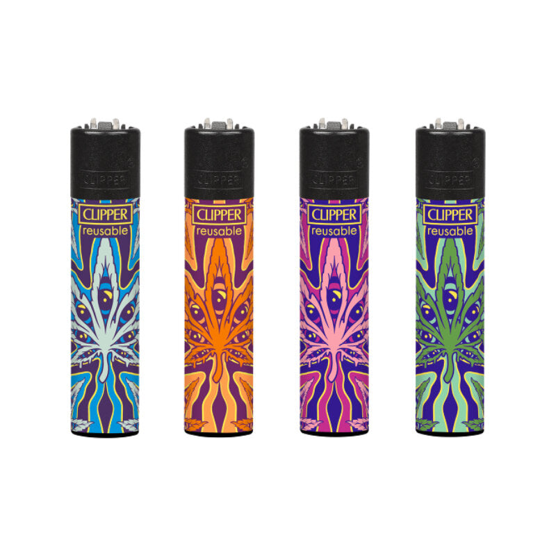 Clipper - Psychedelic Leaf - Display - 48 Stück