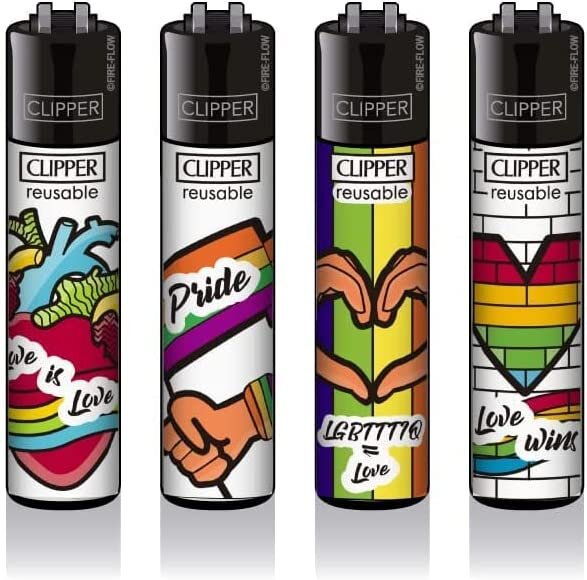 Clipper - Rainbow Pride - Display - 48 Stück