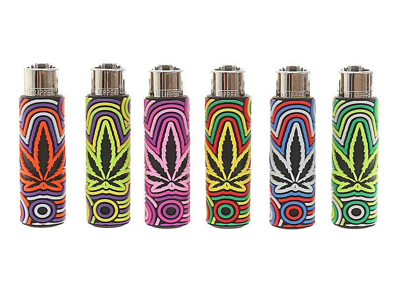 Clipper - Silikon Cover - Circle Leaves - Display - 30 Stück