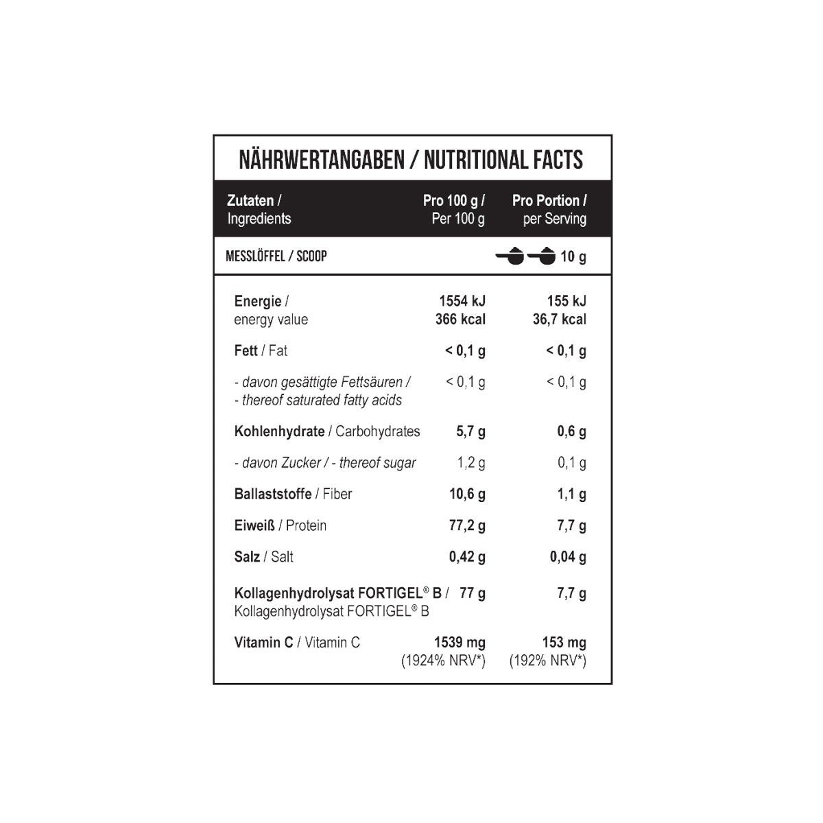 Collagen Peptides Fortigel® 1000 g Green Apple