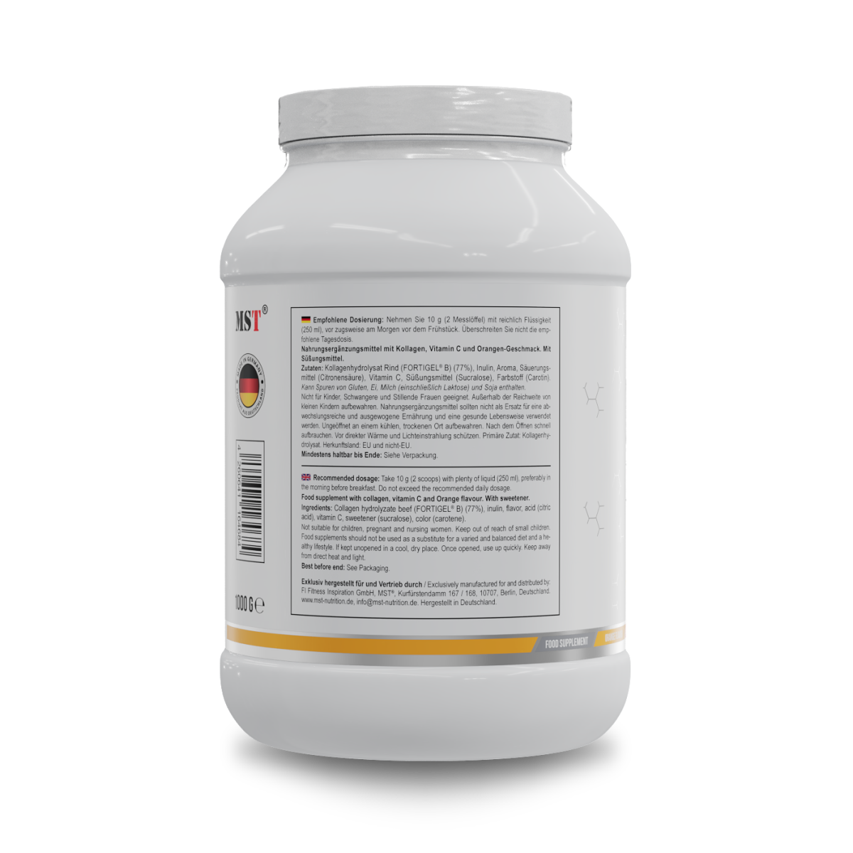 Collagen Peptides Fortigel® 1000 g Orange