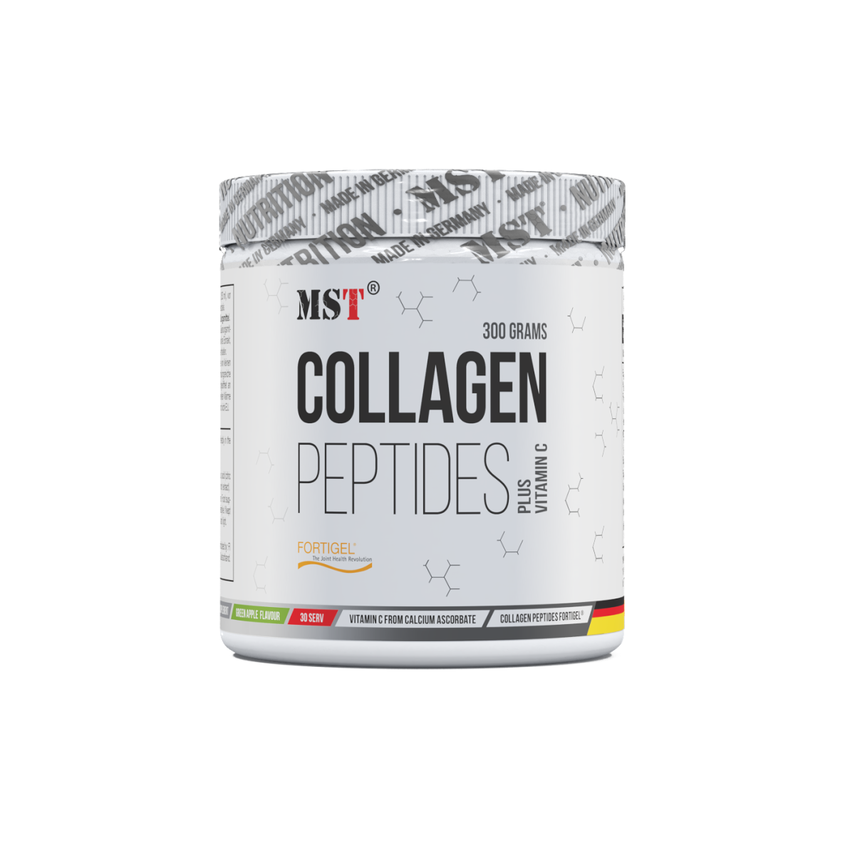 Collagen Peptides Fortigel® 300 g Green apple