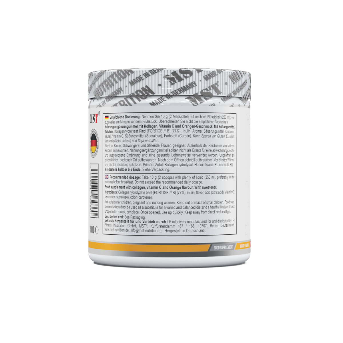 Collagen Peptides Fortigel® 300 g Orange