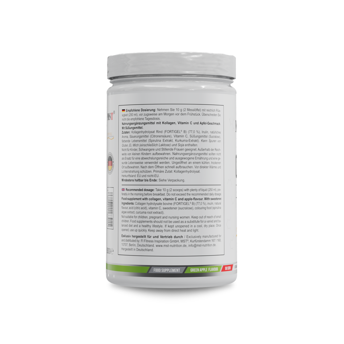 Collagen Peptides Fortigel® 500 g Green apple