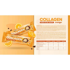 Collagen Protein Bar - 50g - Orange (12 Bars)