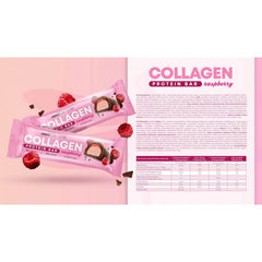 Collagen Protein Bar - 50g - Raspberry (12 bars)