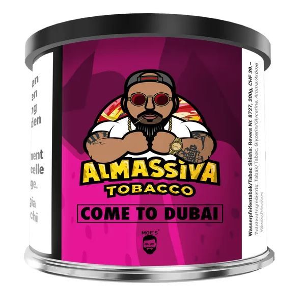 Al Massiva Shisha Tabak - Come to Dubai 200g