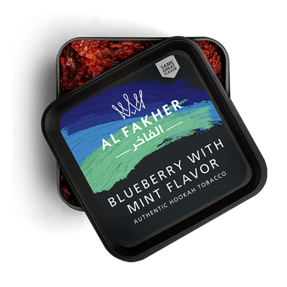 Al Fakher Blueberry Mint  / Big Blue Green 200g
