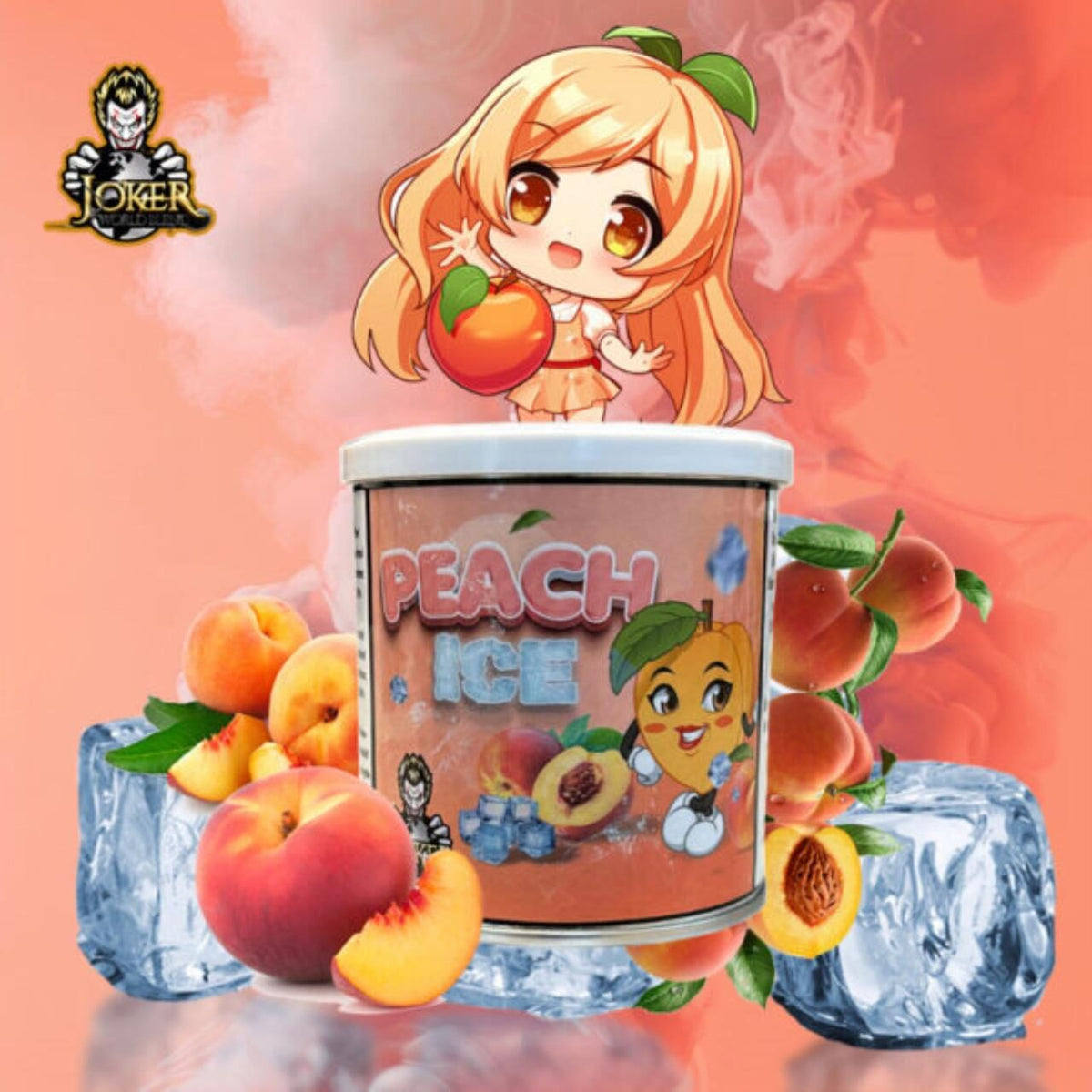 Joker Shisha Tabak - Peach Ice 200g