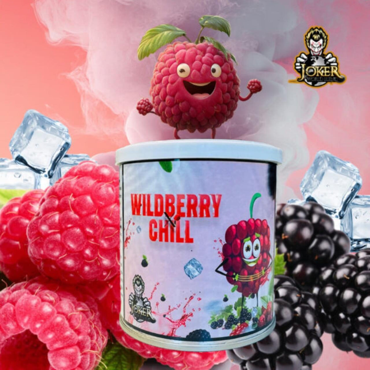 Joker Shisha Tabak - Wildberrychill 200g