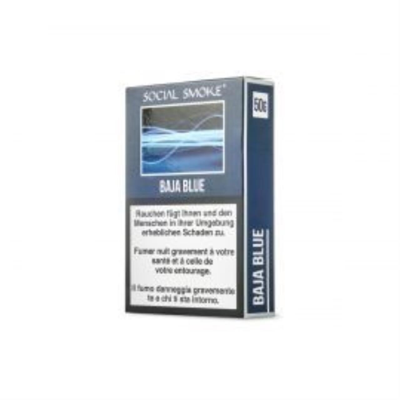 Social Smoke Baja Blue 10X50g