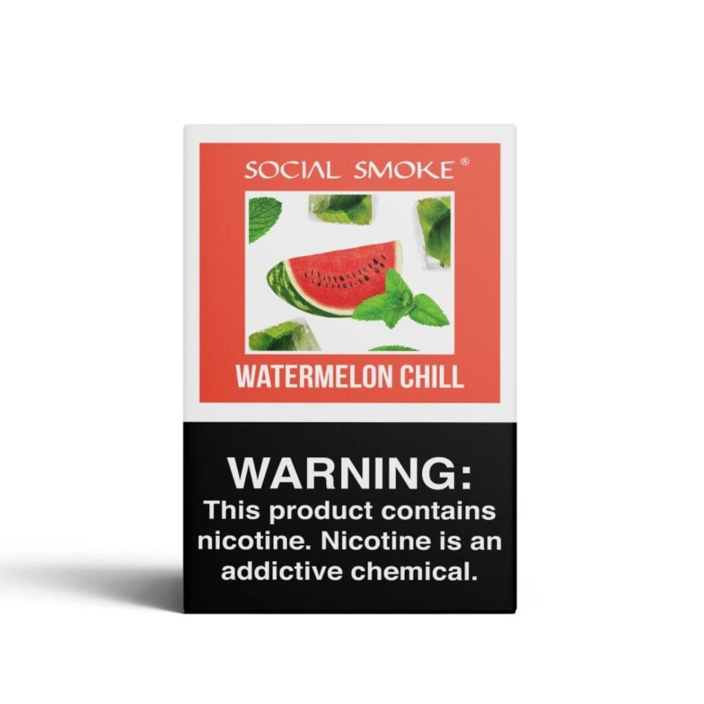 Social Smoke Watermelon Chill 10X50g