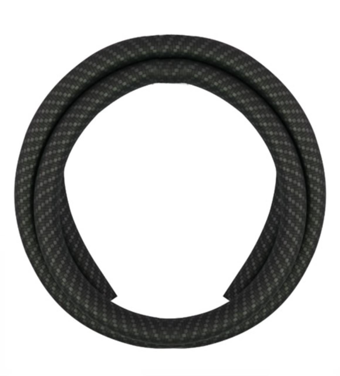 Silikonschlauch Carbon - Schwarz