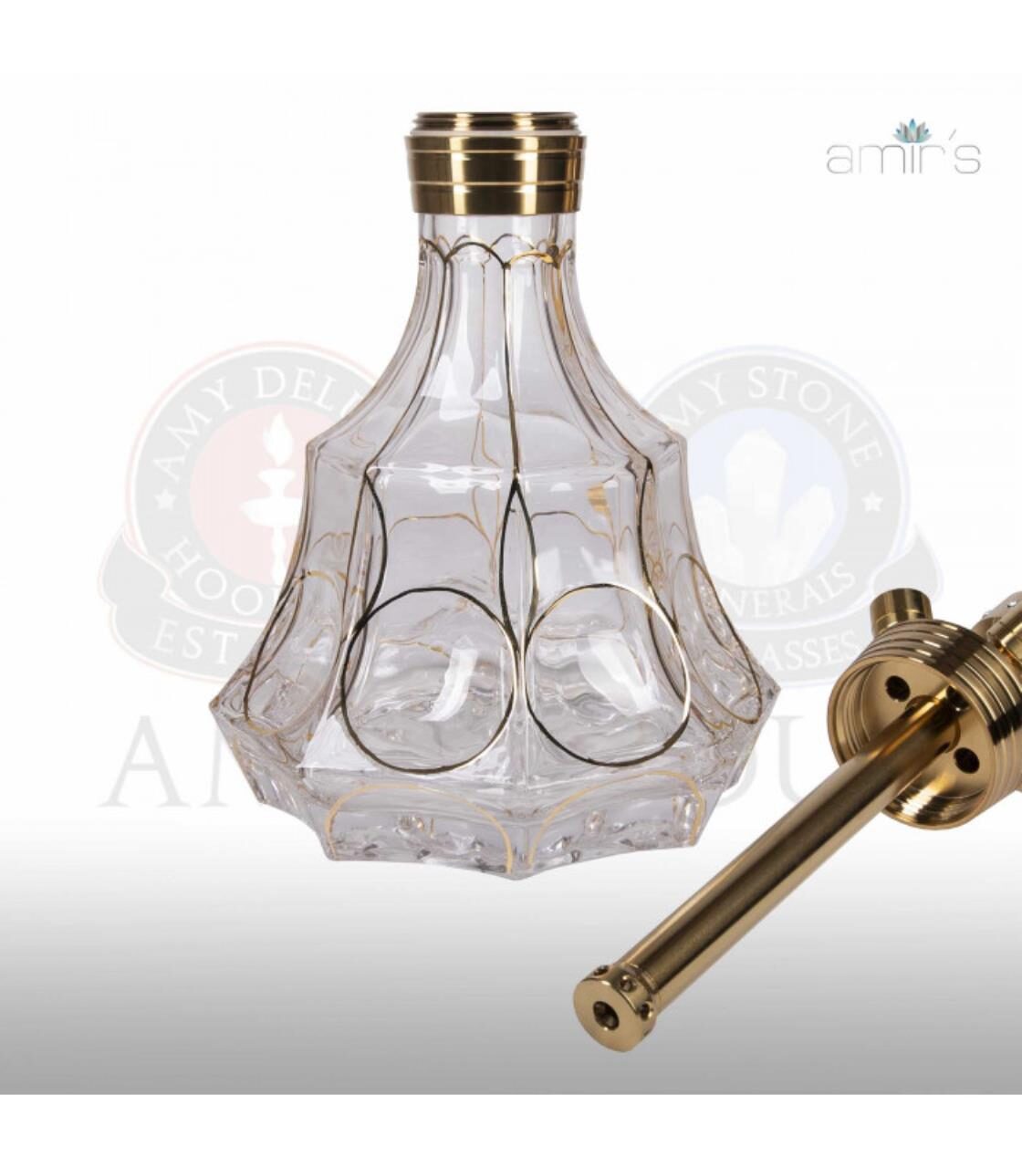 Amir's Luxury Hookah Karat X 0901 - Gold