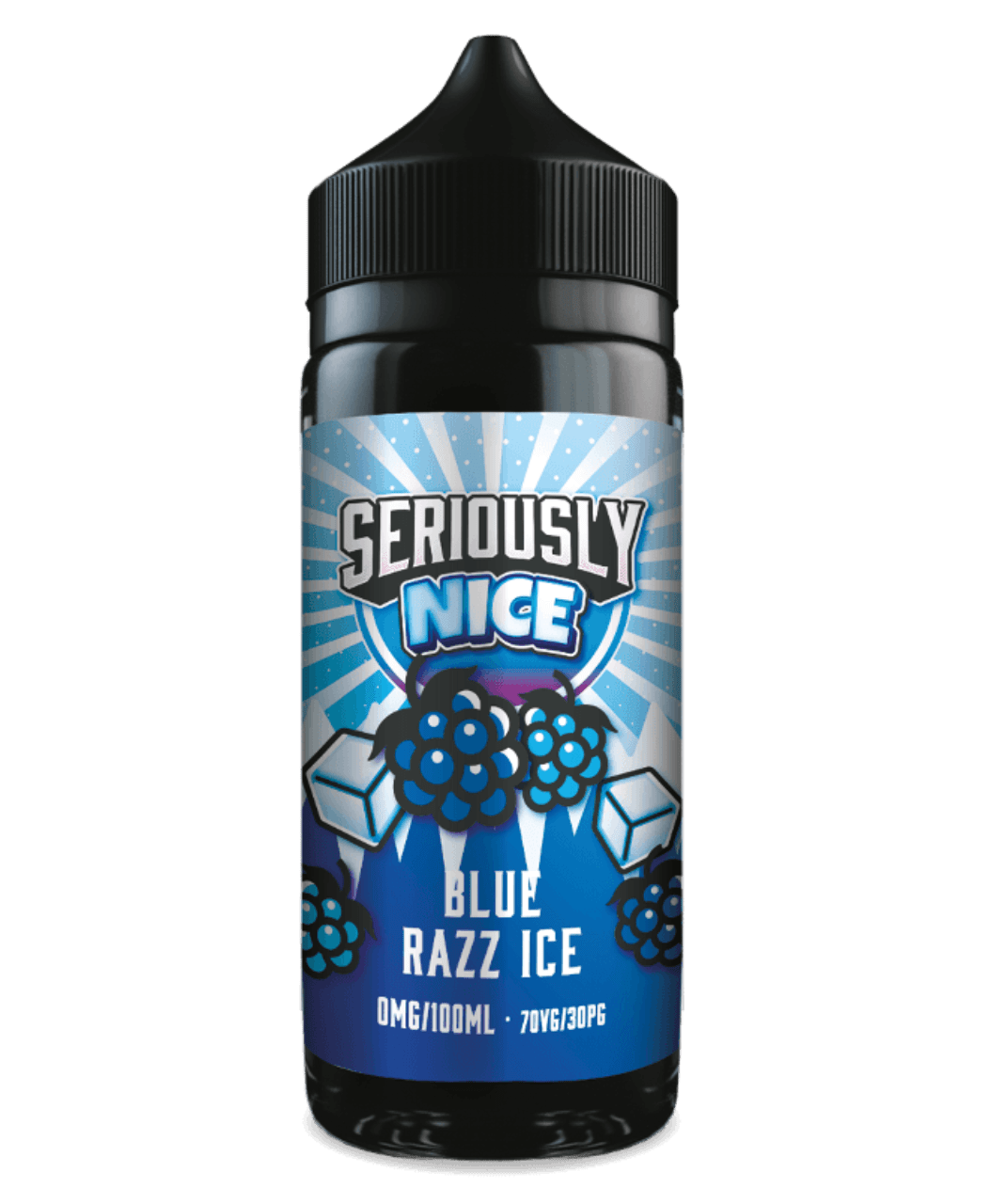 Seriously Nice -  Blue Razz Ice - 100ml - Shortfill
